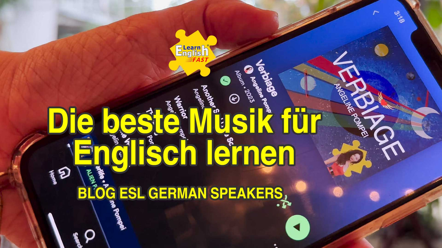 Beste Lieder und Musik zum Englischlernen