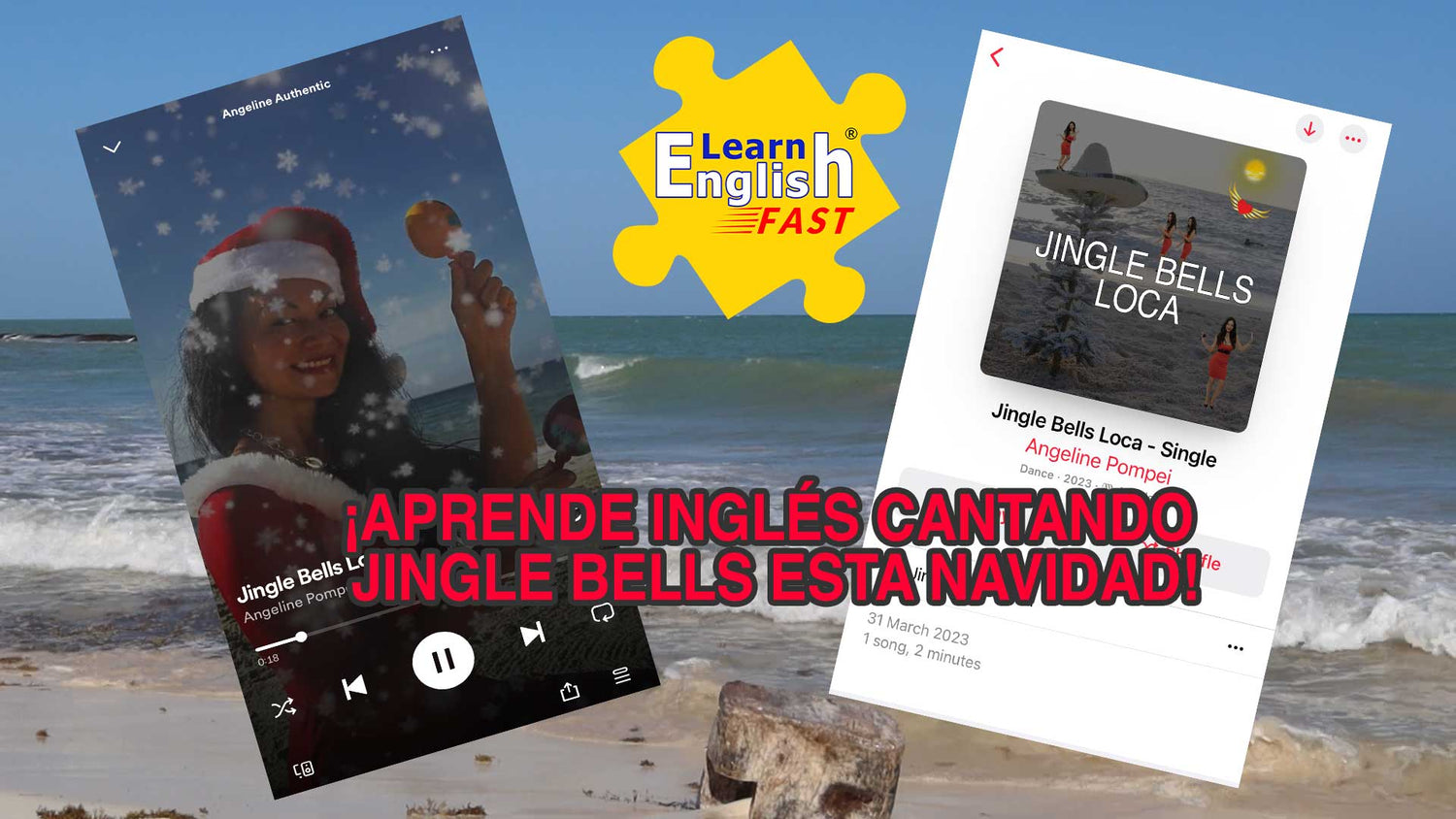 ”Aprende inglés esta Navidad con Jingle Bells!