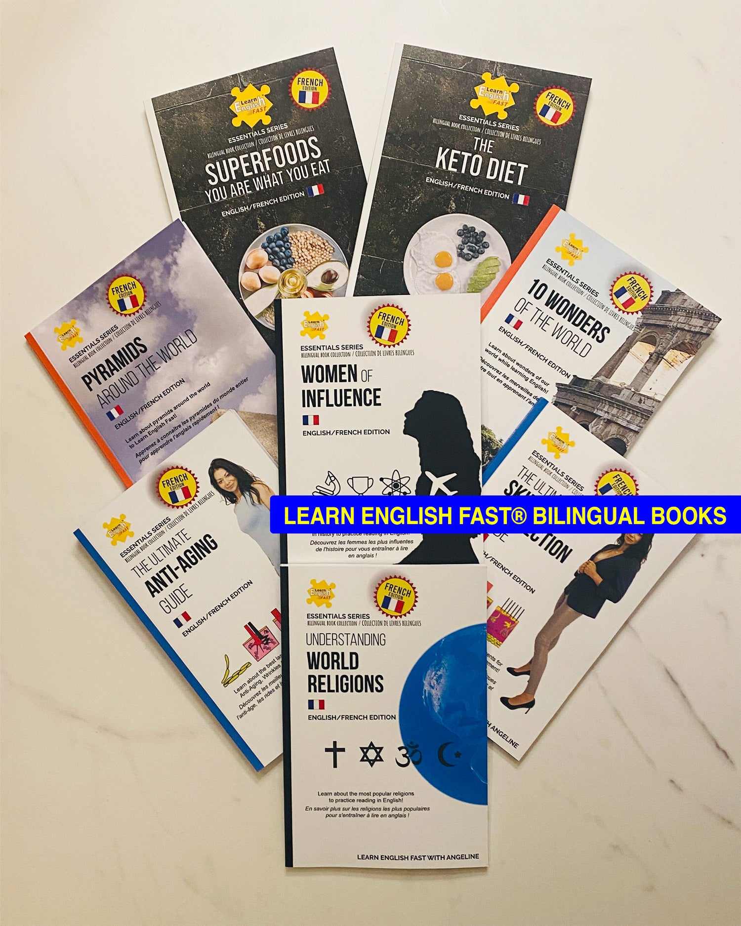 learn english fast with bilingual book collection on amazon english french speakers