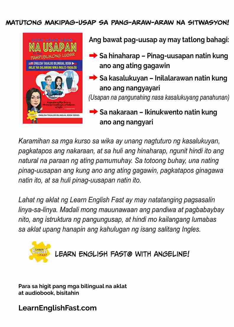 Everyday Conversations In Public Places: English–Tagalog Bilingual Book (PDF Edition)
