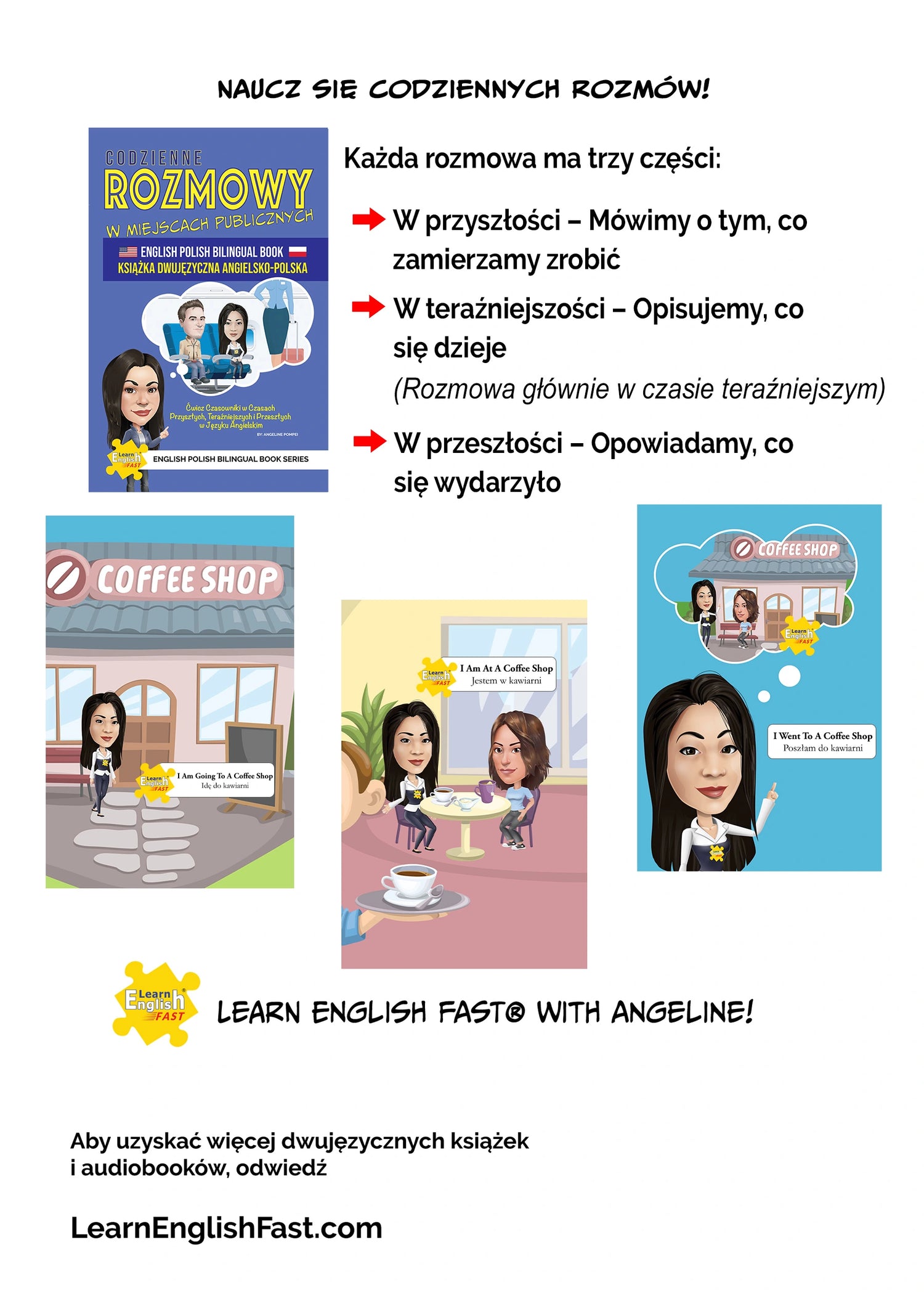 Everyday Conversations In Public Places: English–Polish Bilingual Book (PDF Edition)