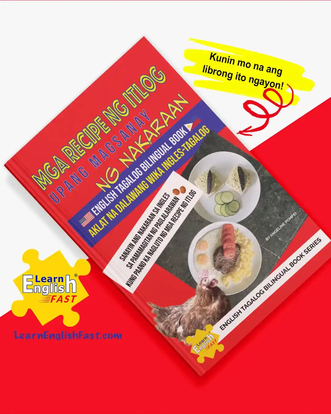 Egg Recipes To Practice The English Past Tense: English–Tagalog Bilingual Book (PDF Edition)