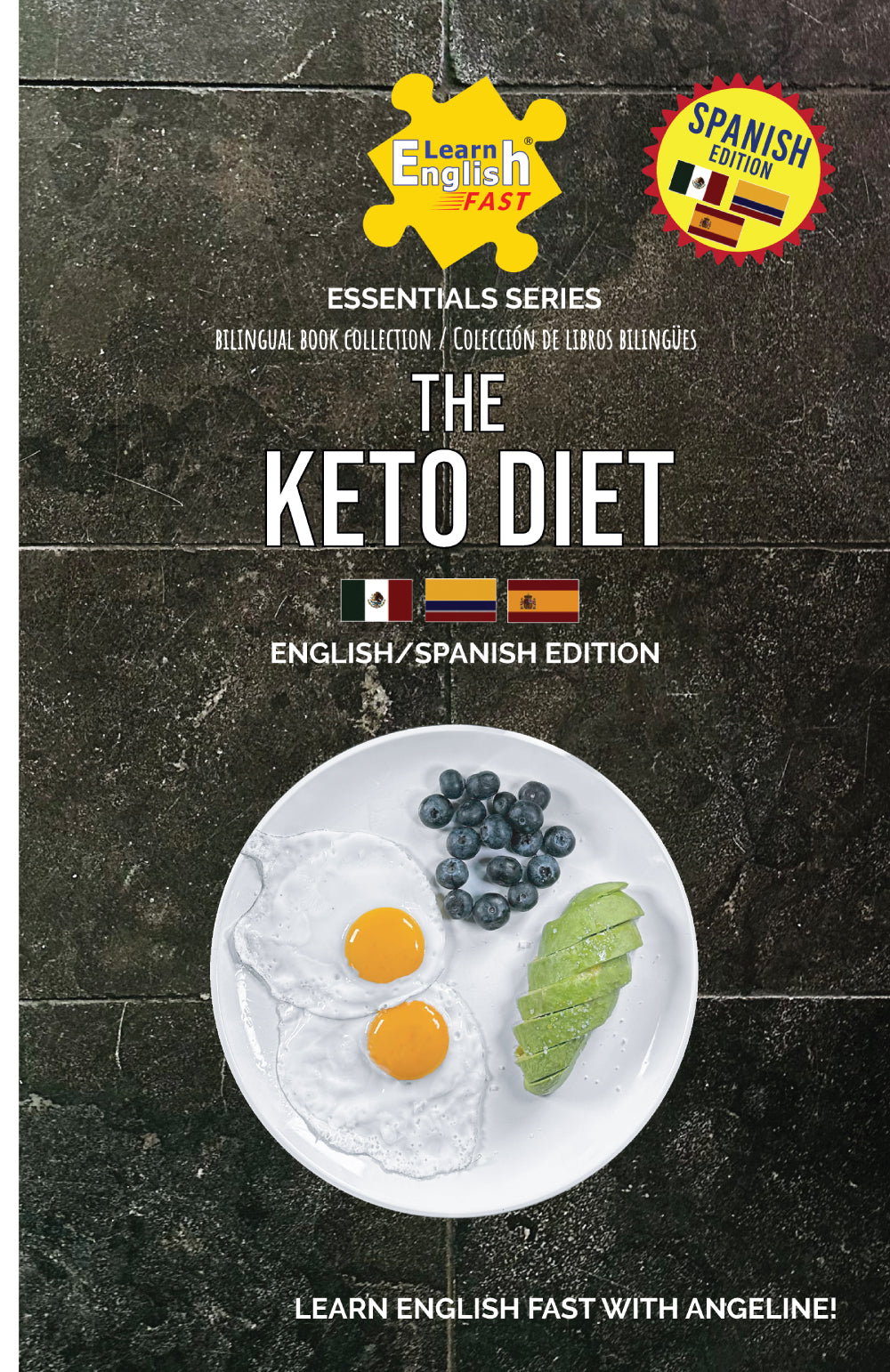 libro bilingue ingles español sobre la dieta keto