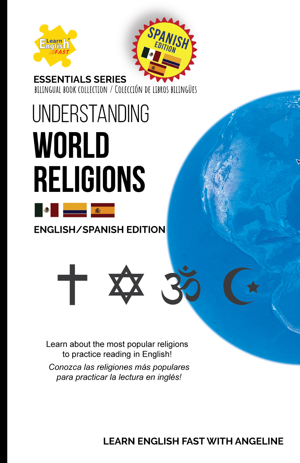 libro bilingue ingles español sobre religiones del mundo