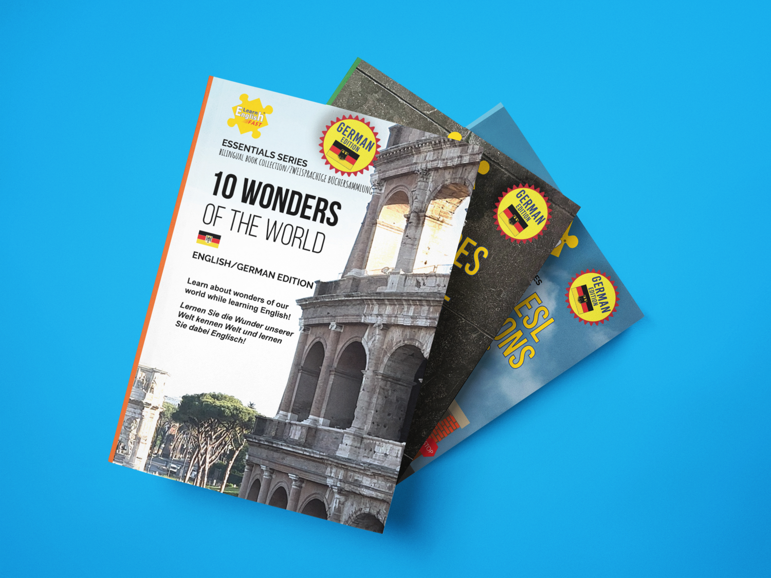 english german books for learning english