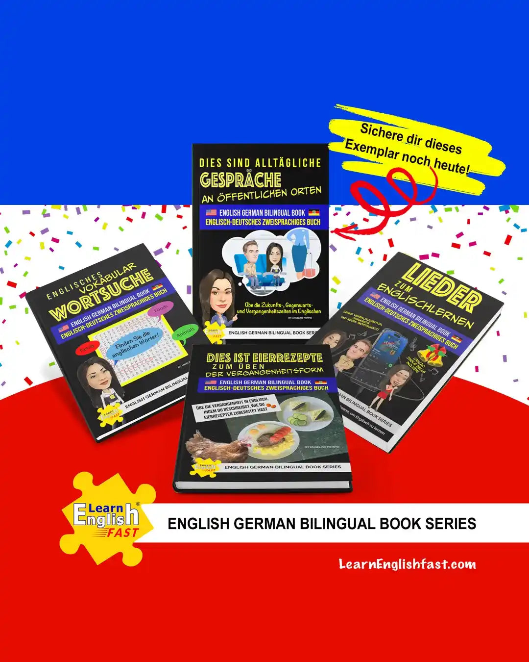 Songs For Learning English: English–German Bilingual Book (PDF Edition)