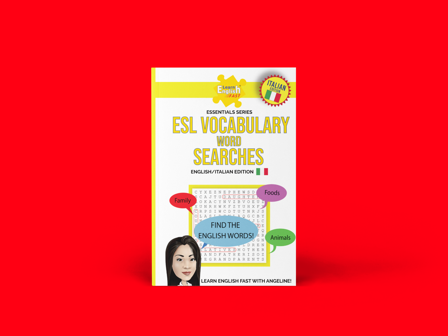 vocabolario inglese italiano libro di ricerca di parole bilingue per imparare l'inglese