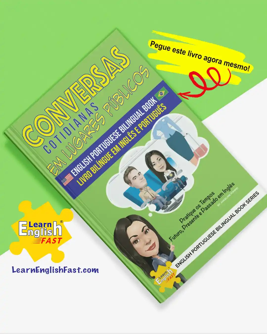 Everyday Conversations In Public Places: English–Portuguese Bilingual Book (PDF Edition)