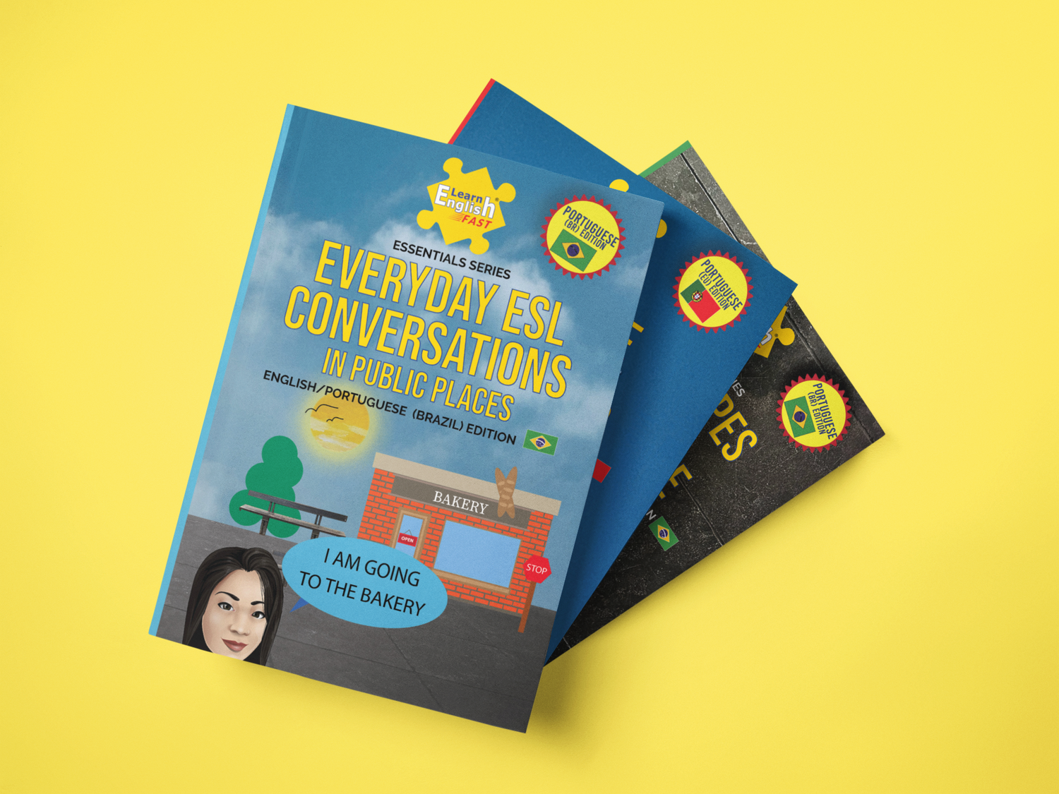 English portuguese books for learning english