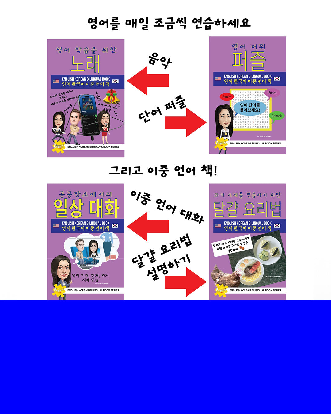 Learn English Fast® English Korean Bilingual Book Series
