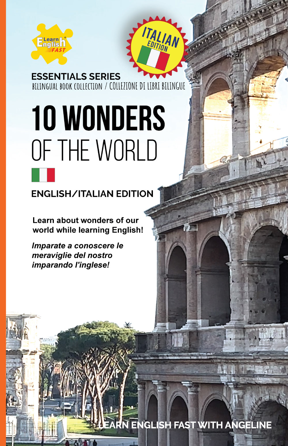 english italian bilingual history book to learn English