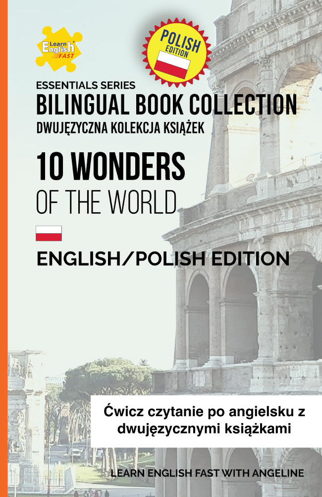english polish bilingual books on world wonders