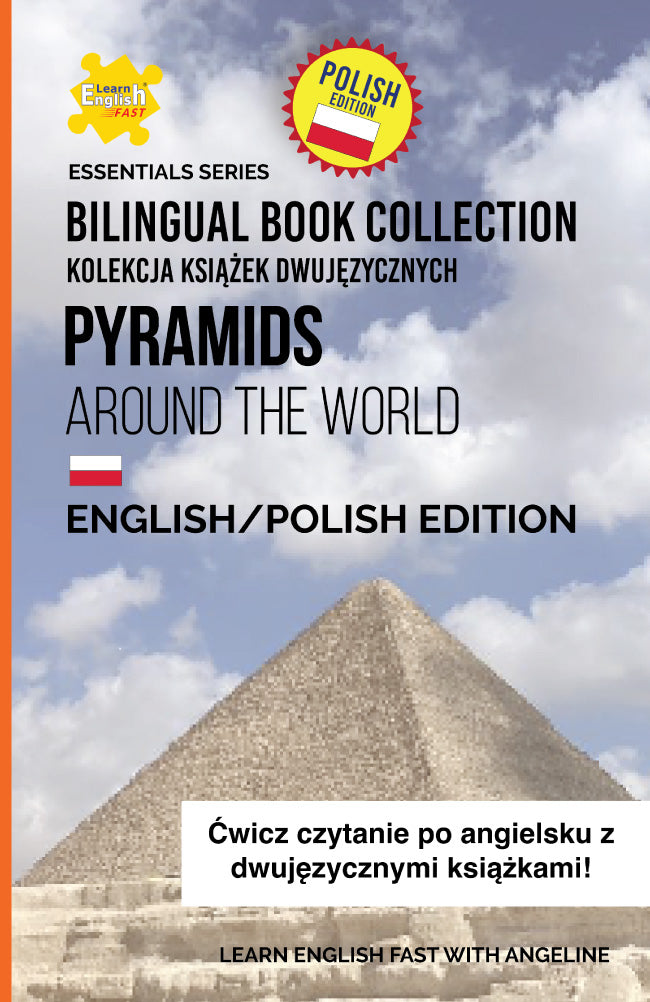 english polish bilingual book on the pyramids