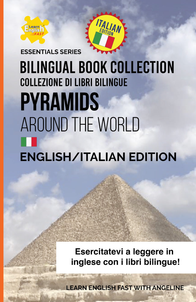 english italian bilingual book on the pyramids of egypt