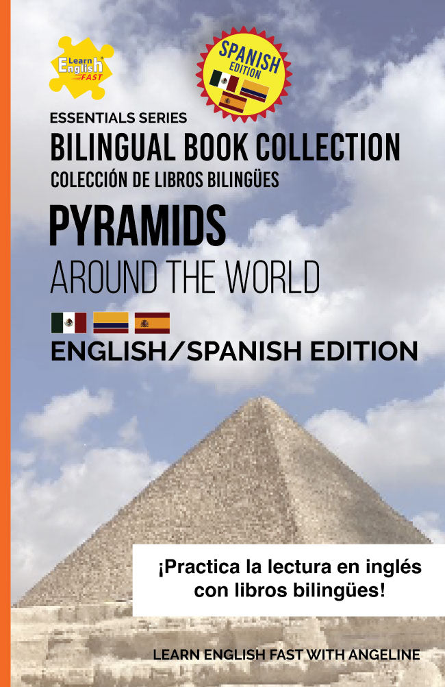 english spanish bilingual book on the pyramids of egypt