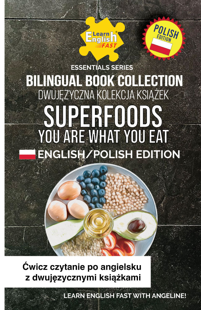 english polish bilingual book on superfoods