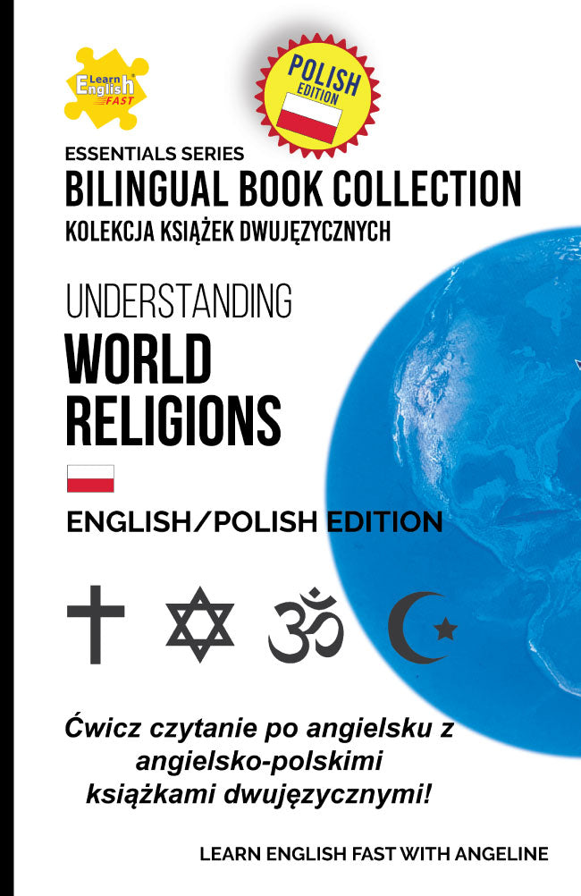 english polish bilingual book on world religions