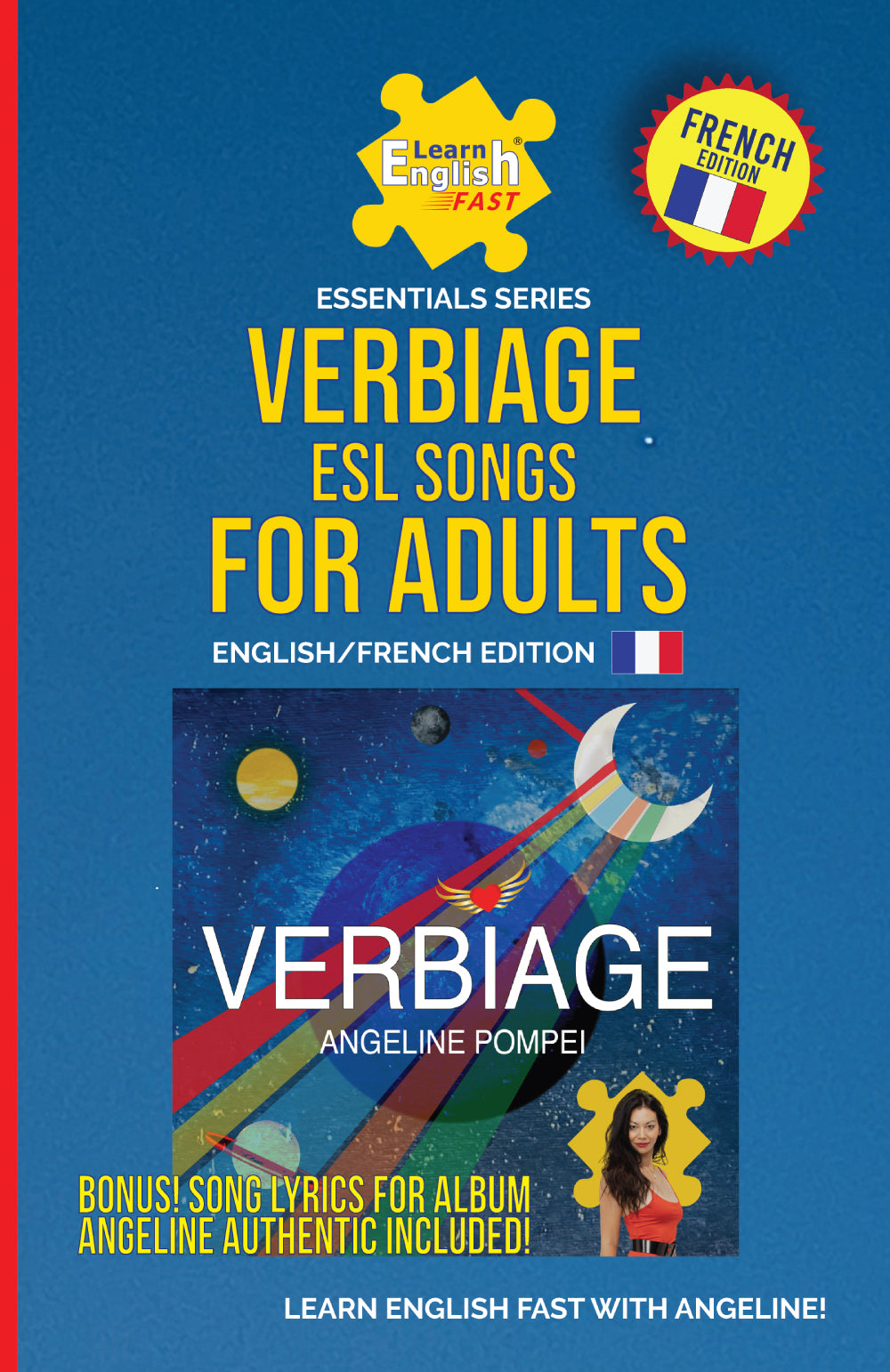 English French bilingual songbook to learn english with songs