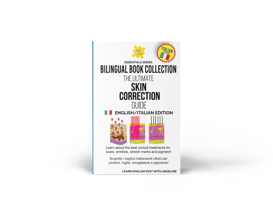 Guida alla correzione della pelle (Libro bilingue inglese-italiano)