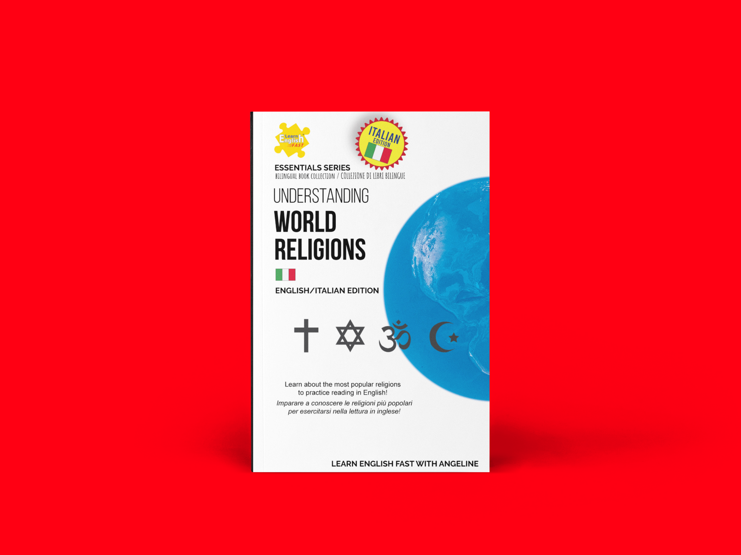 libro bilingue inglese italiano sulle religioni per imparare l'inglese