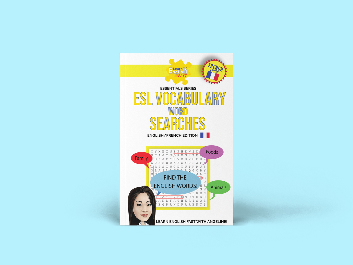 english french vocabulary word search