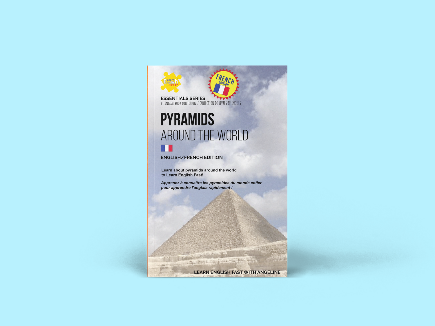 english french bilingual book on pyramids in the world