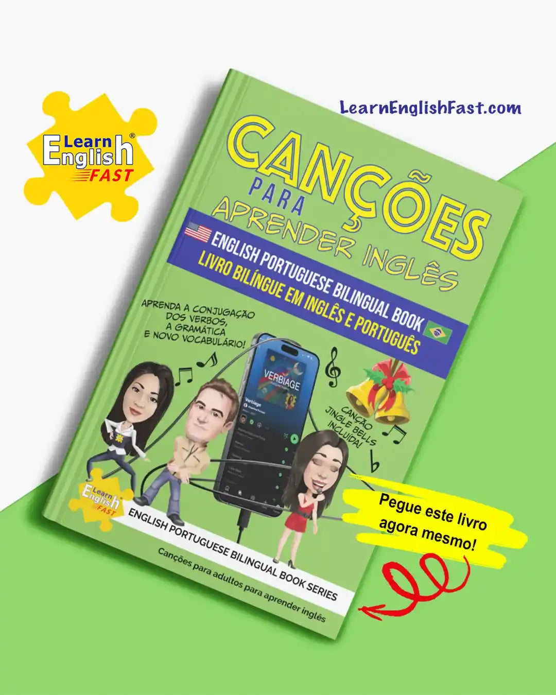 Songs For Learning English: English–Portuguese Bilingual Book (PDF Edition)