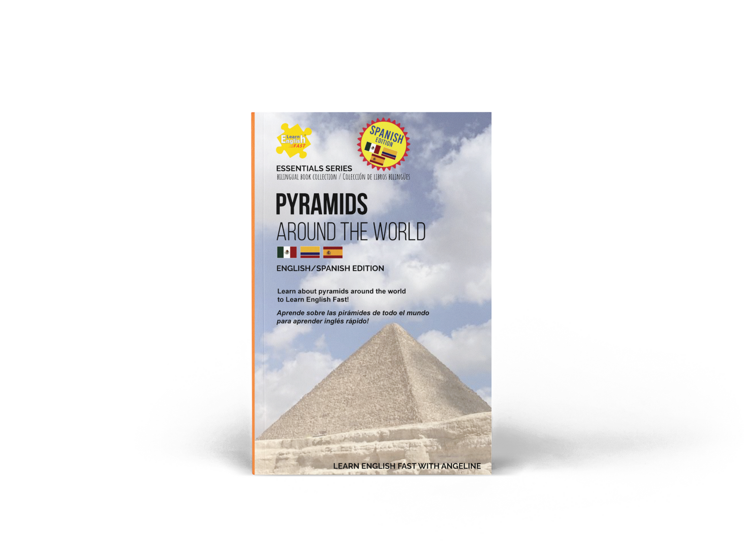 english spanish bilingual book on world pyramids